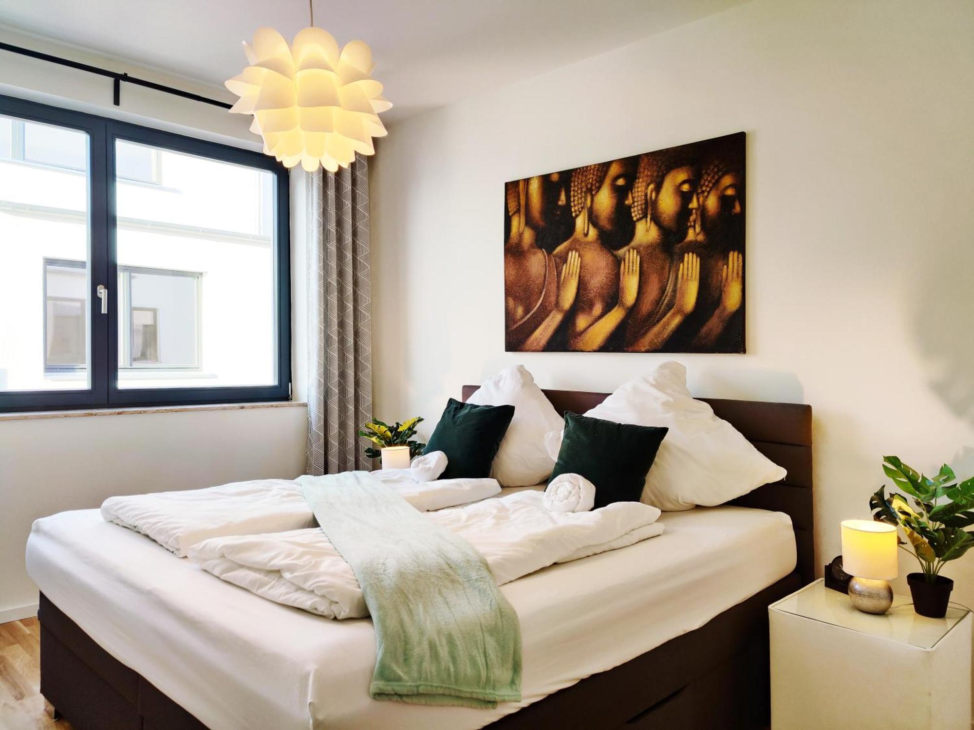 Maisonette-Penthouse Inklusive Whirlpool Ueber Den Daechern Von Magdeburg Exteriör bild